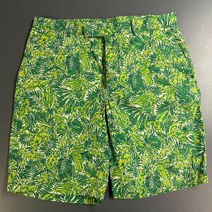 RLX Golf Shorts - Green Frog & Palm